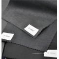 Sergé noir classique peigné 70% laine 30% polyester tissu pour uniforme de veste de costume